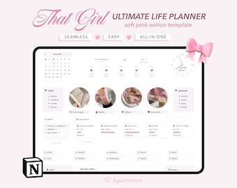 Notion Life Planner: All-In-One Digital Dashboard (2026)