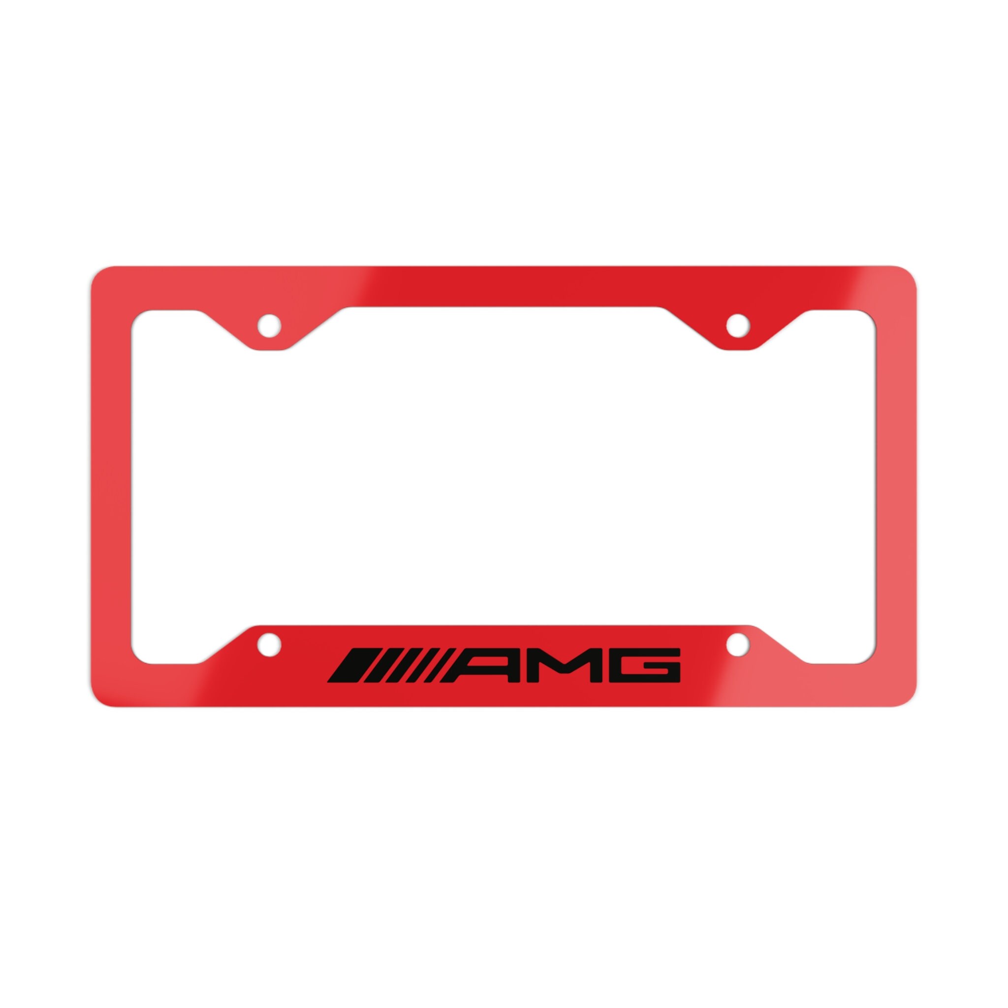 Mercedes amg sales license plate frame