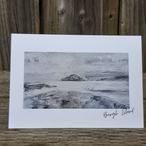 Cartoline d'auguri di Burgh Island x 4