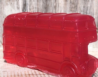 Handmade Double Decker Bus Soap Vegan Cruelty Free