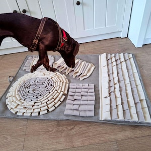 Large Snuffle Mat for Dogs – Handmade Slow Feeder, Interactive Puzzle Toy, Dog Enrichment, Pet Mental Stimulation, Gift for Dog Lovers
