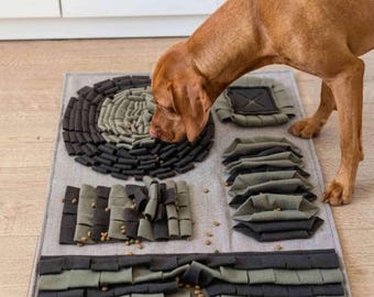 Tappeto Olfattivo Grande per Cani - Gioco Interattivo e Ciotola Anti-Ingozzamento per Stimolazione Mentale e Stress - Regalo Durevole