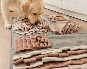 Large Snuffle Mat for Dogs, Interactive Slow Feeder for Mental Stimulation and Boredom Relief, Durable Gift for Large Dog Owners