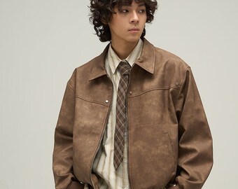 GS No. 185 Vintage Leather Jacket