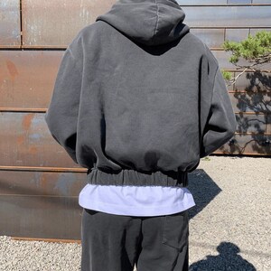 GS No. 94 Grey Zip-up Hoodie and Sweatpants zdjęcie 5