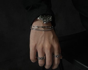 GS No. 70 Double Chain Bracelet