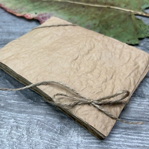 Envelopes, Artesanato esfarelado feito à mão, kraft, Marrom, 11,5x16,5 cm/4,5x6,25", horizontal, Eco Reciclado, para Cartão Postal, Casamento, Convite, Presente