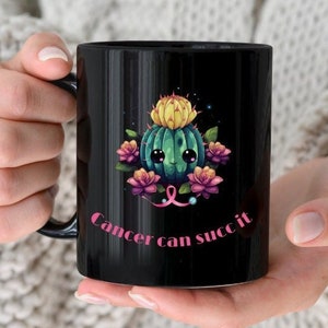 11oz lustiges niedliches sukkulentes Krebsgeschenk, neues Cottagecoregeschenk, wunderliche Kaktus boho botanische Becher, schlagendes Krebsgeschenk, Krebsüberlebender Becher