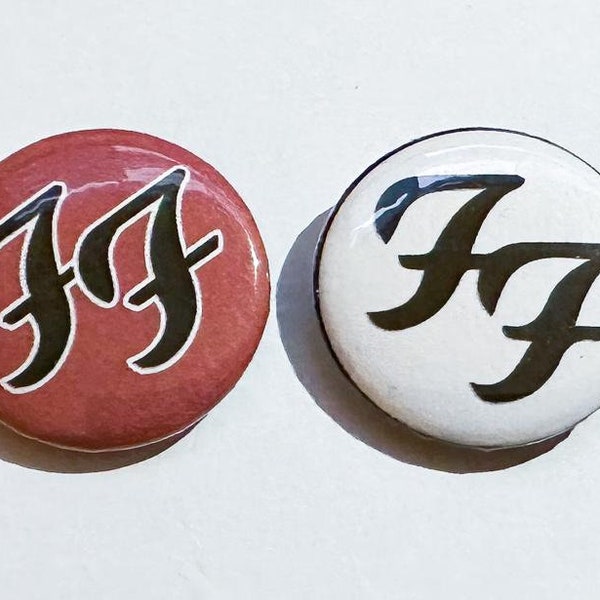 Insignia de regalo de Foo Fighters de 25 mm/1 pulgada