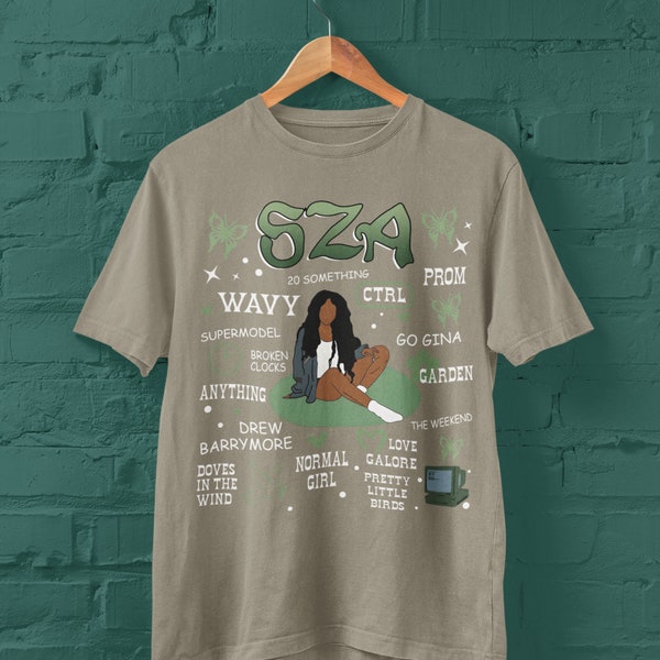 Vintage SZA SOS Shirt, Vintage Sza Good Days Shirt, Sza 90s Shirt, Sza New Bootleg 90s T-Shirt, Sos Sza Merch, Unisex T-Shirt, Gift for Her