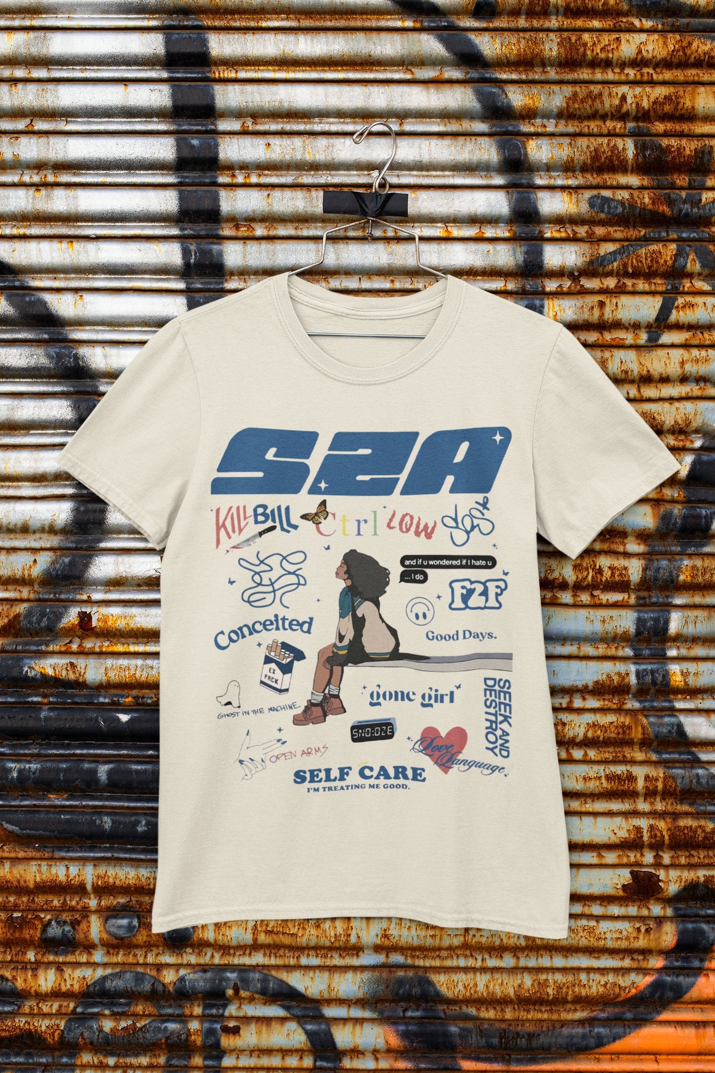 Vintage Sza New Bootleg 90s Shirt, Sza Vintage Shirt, Sza Photoshoot Shirt