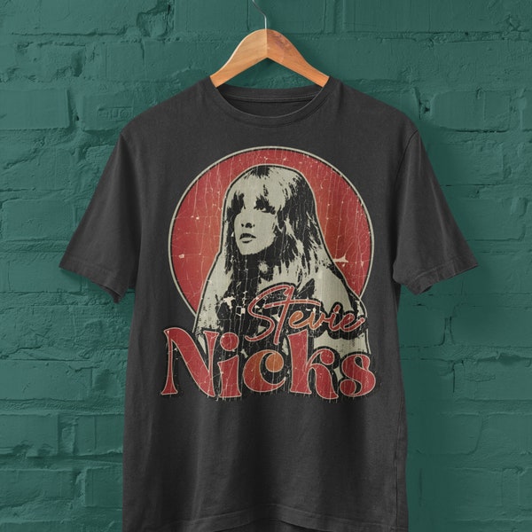 Stevie Nicks Comfort Colors Band TShirt, Old School Band T-shirt, Retro Music Shirt, Rock Band Tee, Oversized Trendy Shirts