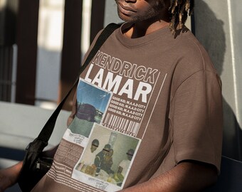 T-shirt Kendrick Lamar, chemise Kendrick Lamar vintage, chemise Kendrick Lamar maad city, chemise rappeur Kendrick Lamar, chemise God Kid