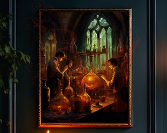 Harry Potter Potions Classes Sign Art: Canvas Prints, Frames & Posters