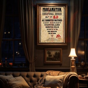 10 Educational Decree Proclamation Dolores Umbridge Poster Wall Art ...