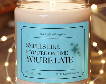 Funny Band Director Gift, Colorguard Instructor Candle, Percussion Teacher Appreciation Thank You Present, Color Guard Coach