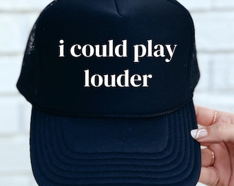 Funny Embroidered Band Hat, Brass Players, Band Director, Marching Band, Drummer Hat, Musician Cap, Music Teacher Appreciation, Band Gift