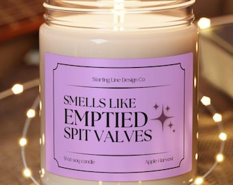 Funny Brass Player Gift, Band Director Candle, Teacher Appreciation Thank You Present, Trombone, Tuba, Trumpet, Euphonium, French Horn Mello