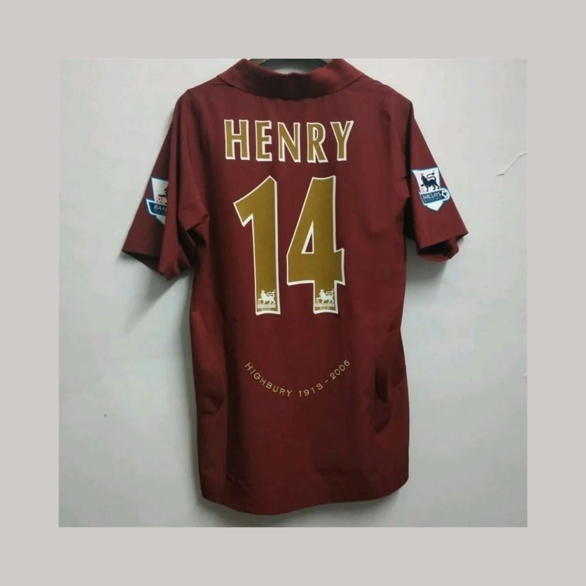 Football fashion crimes: Thierry Henry's Tie-shirt