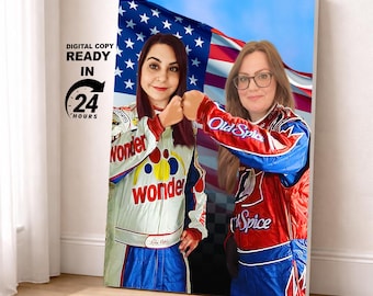 Custom Talladega Nights Portrait Poster | Birthday Gift, Friends