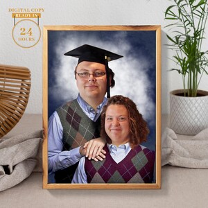 Custom Bestfriend | Friends Portrait| Custom Step Brothers | Lesbian Couple Poster | Best Friend | LGBT | LGBT Couple