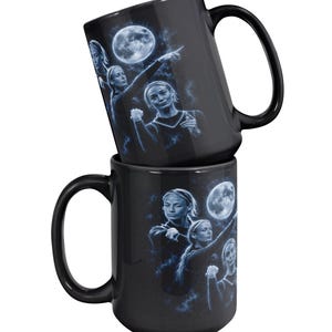 Sophie Cunningham Pointing Mug, 3 Wolves Moon Parody Coffee Cup, Basketball Meme Gift