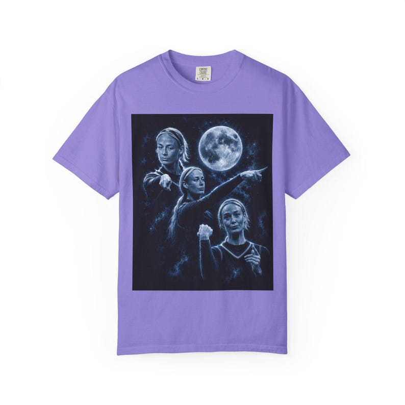 Sophie Cunningham pointing Shirt, Sophie 3 wolves moon shirt, Wolf Moon Parody Sports Shirt, WNBA Fan Gift image 15