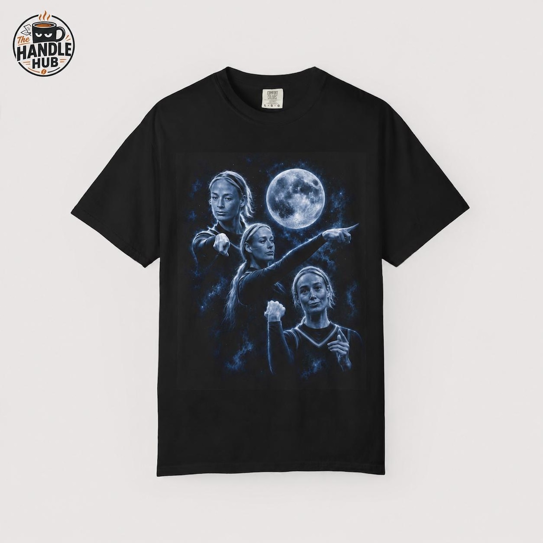 Sophie Cunningham pointing Shirt, Sophie 3 wolves moon shirt, Wolf Moon Parody Sports Shir
