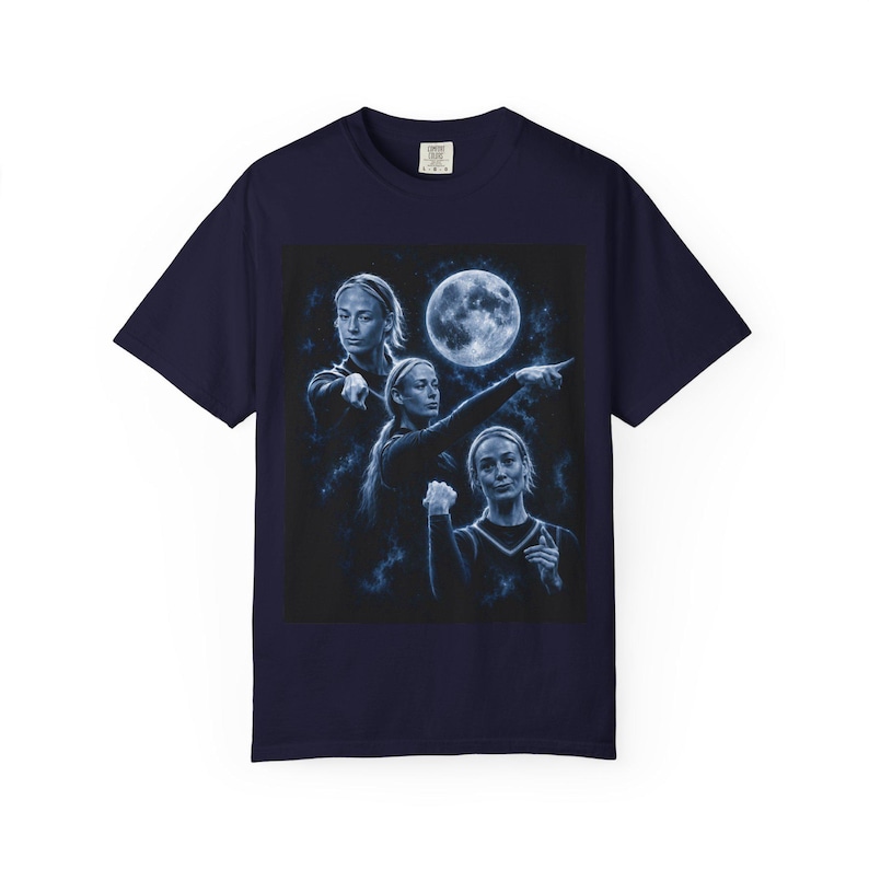 Sophie Cunningham pointing Shirt, Sophie 3 wolves moon shirt, Wolf Moon Parody Sports Shirt, WNBA Fan Gift image 14