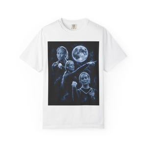 Sophie Cunningham pointing Shirt, Sophie 3 wolves moon shirt, Wolf Moon Parody Sports Shirt, WNBA Fan Gift image 9