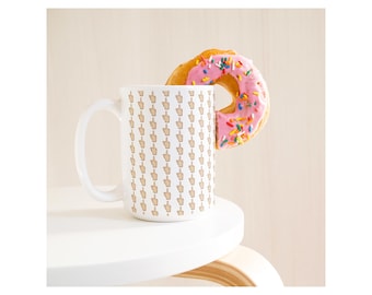 Funny Middle Finger Coffee Mug - Sassy Novelty Mug, Offensive Humor - FREE SHIPPING