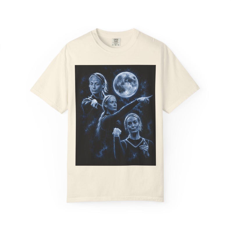 Sophie Cunningham pointing Shirt, Sophie 3 wolves moon shirt, Wolf Moon Parody Sports Shirt, WNBA Fan Gift image 10