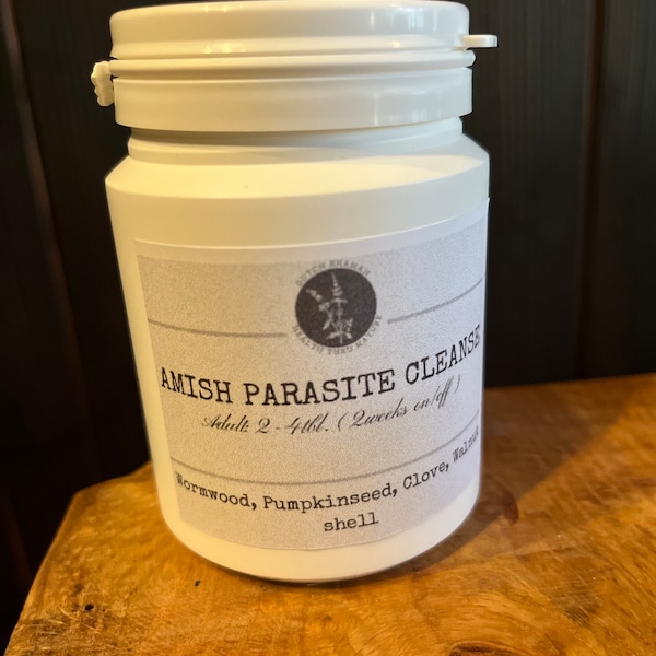 Amish Parasite Cleanse Shop Online Etsy