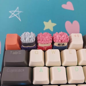 Jujutsu Kaisen 3D Printed Resin Keyboard caps (Keycaps)