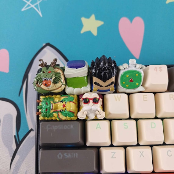 Dragon Ball 3D 1 Printed Resin Keyboard Caps (keycaps) - Etsy