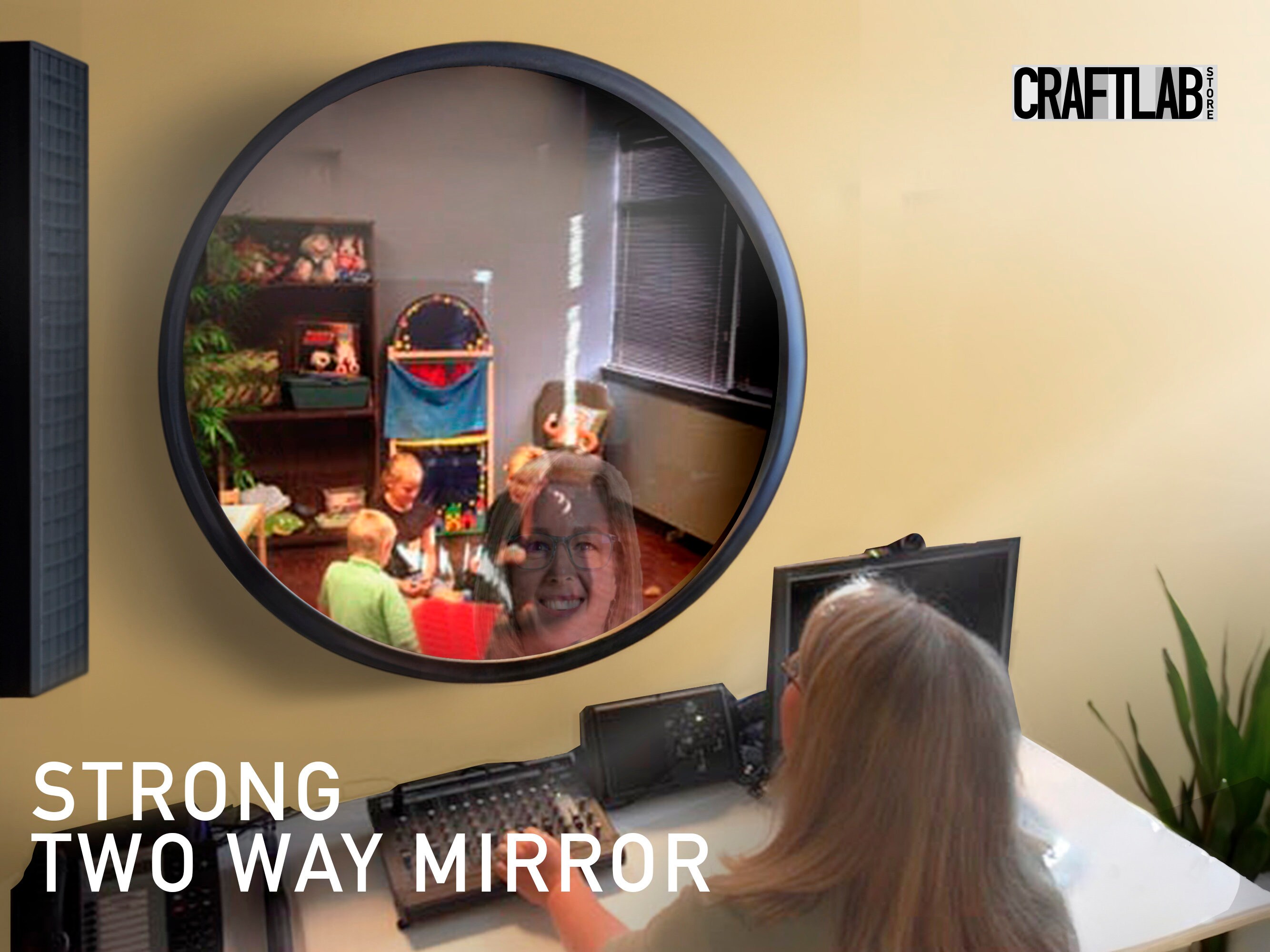 Two Way Mirror, 2 Way Mirror, Acrylic Two Way Mirror Sheets, See