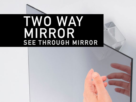 Two Way Mirror, 2 Way Mirror, Acrylic Two Way Mirror Sheets, See