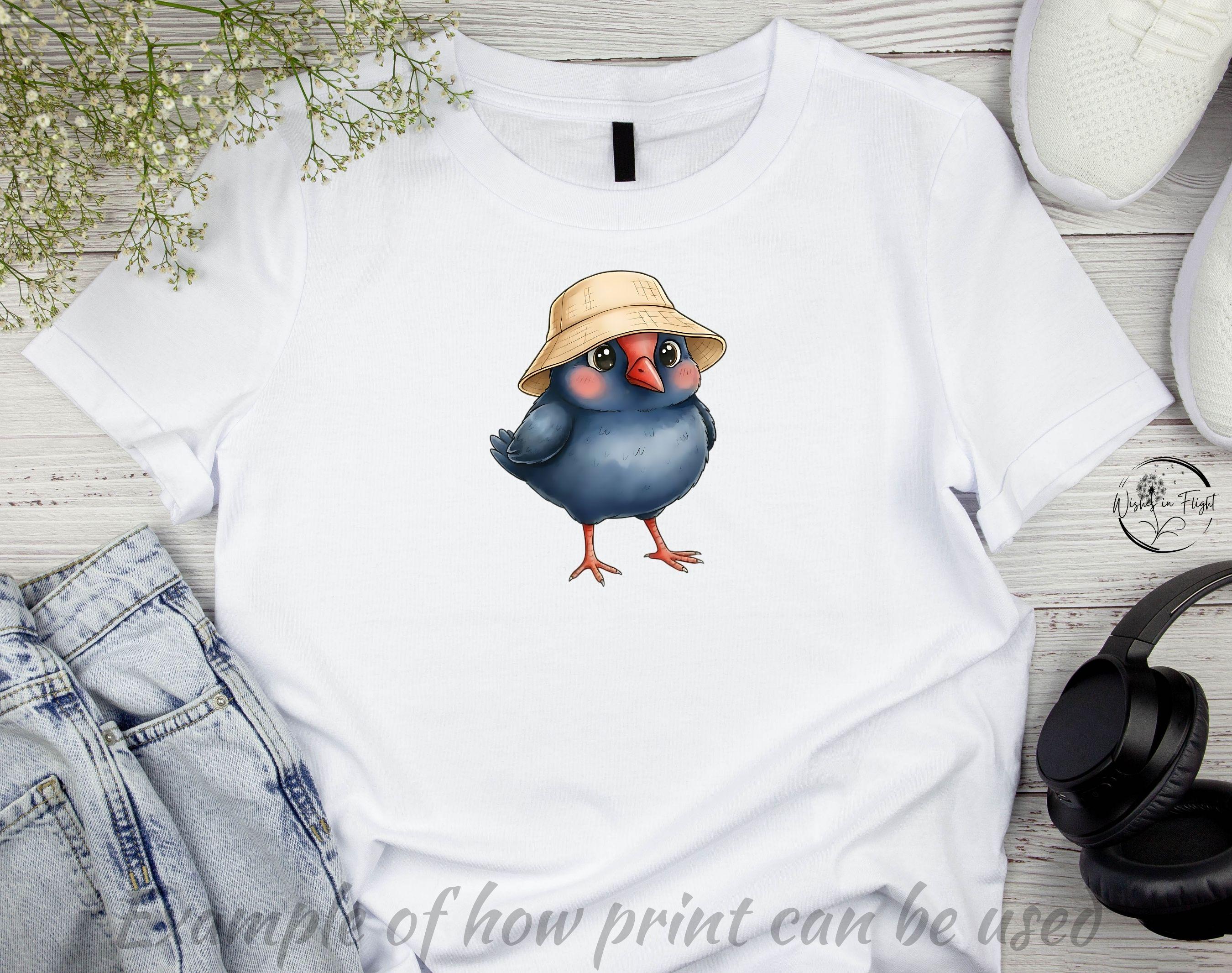 Pukeko Clipart Bundle, New Zealand Bird Clipart, Relaxed Kiwi Animals ...