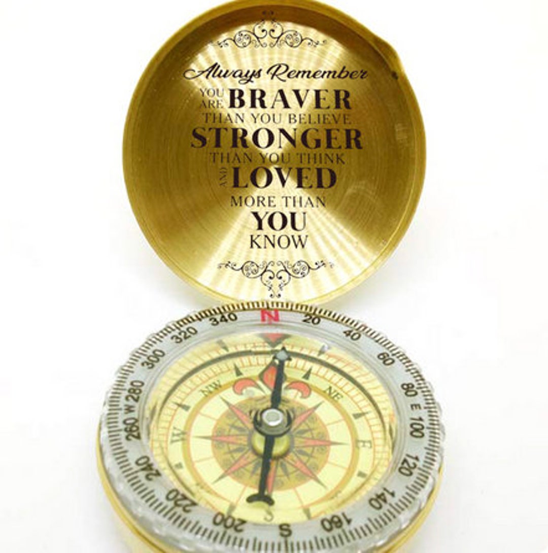 Personalized Engraved Compass,custom Compass,wedding Custom Gift ...