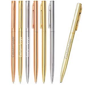 Penne in metallo incise personalizzate, Penne personalizzate, Bomboniere nuziali, Regalo per gli ospiti, Regalo di laurea, Regalo di compleanno, Regalo aziendale