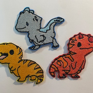 Patches &quot;colorful dinosaurs&quot;, mystery pack!!!