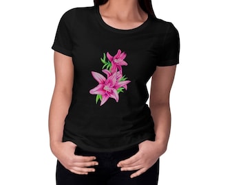 Women's t-shirt - change. fleur lis safrance printed on the front