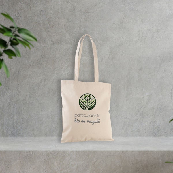 Totebag épais 100% recyclé, Sac de courses écoresponsable, Tote-bag écologique, Sac fourre-tout durable et éthique