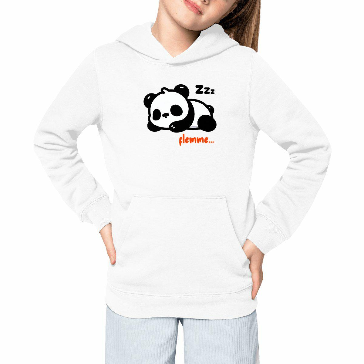 Sweat à Capuche Fille Blue Zoo 2-3 Ans Blanc, Motif Panda, Manches Longues (occasion)