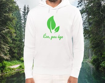 Eco-Friendly Hoodie | Eco | Cotton 100% | Sustainable Hoodie | Ethical Hoodie | Environmental activist