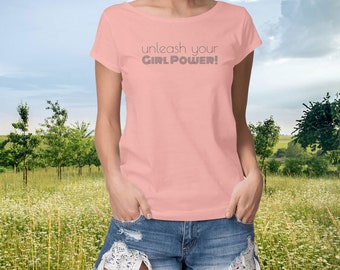 Camiseta feminista | Camiseta Girl Power | Activista | Algodón 100% | Camiseta sostenible | Activista feminista | Camiseta