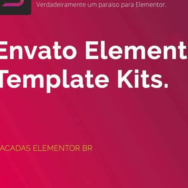 Envato Elements Elementor-sjabloonkits - Alle 3000+ sjablonen