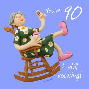 90th Birthday Card & Still Rocking