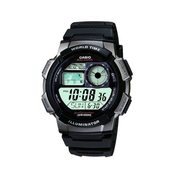 Casio men's sports chronograph watch best sale