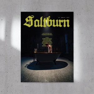 Saltburn Movie Poster Digital Download, Original Design, Printable Wall Art, Poster Wall Art, Movie Print, Movie Poster, Saltburn Movie